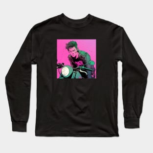 The biker Long Sleeve T-Shirt